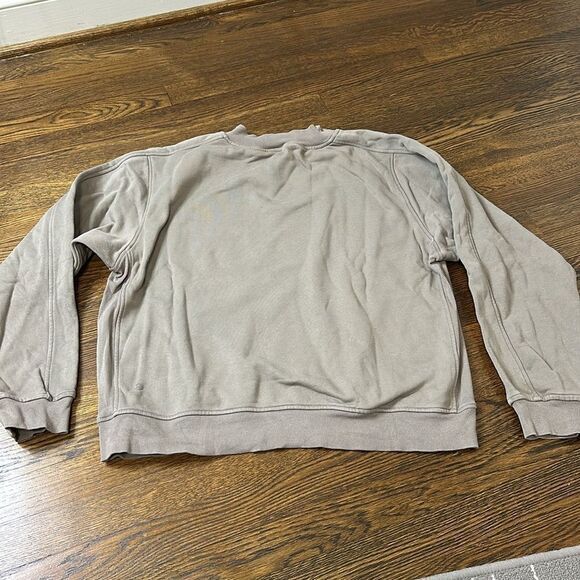 Lululemon Chill On Pullover in Carbon Dust - Size 12 - Picture 4 of 11